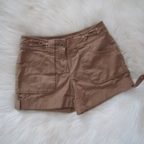 Tory Burch Pants - TORY BURCH Brown Shorts Size 0